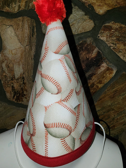 Baseball Themed Bitthday Hat