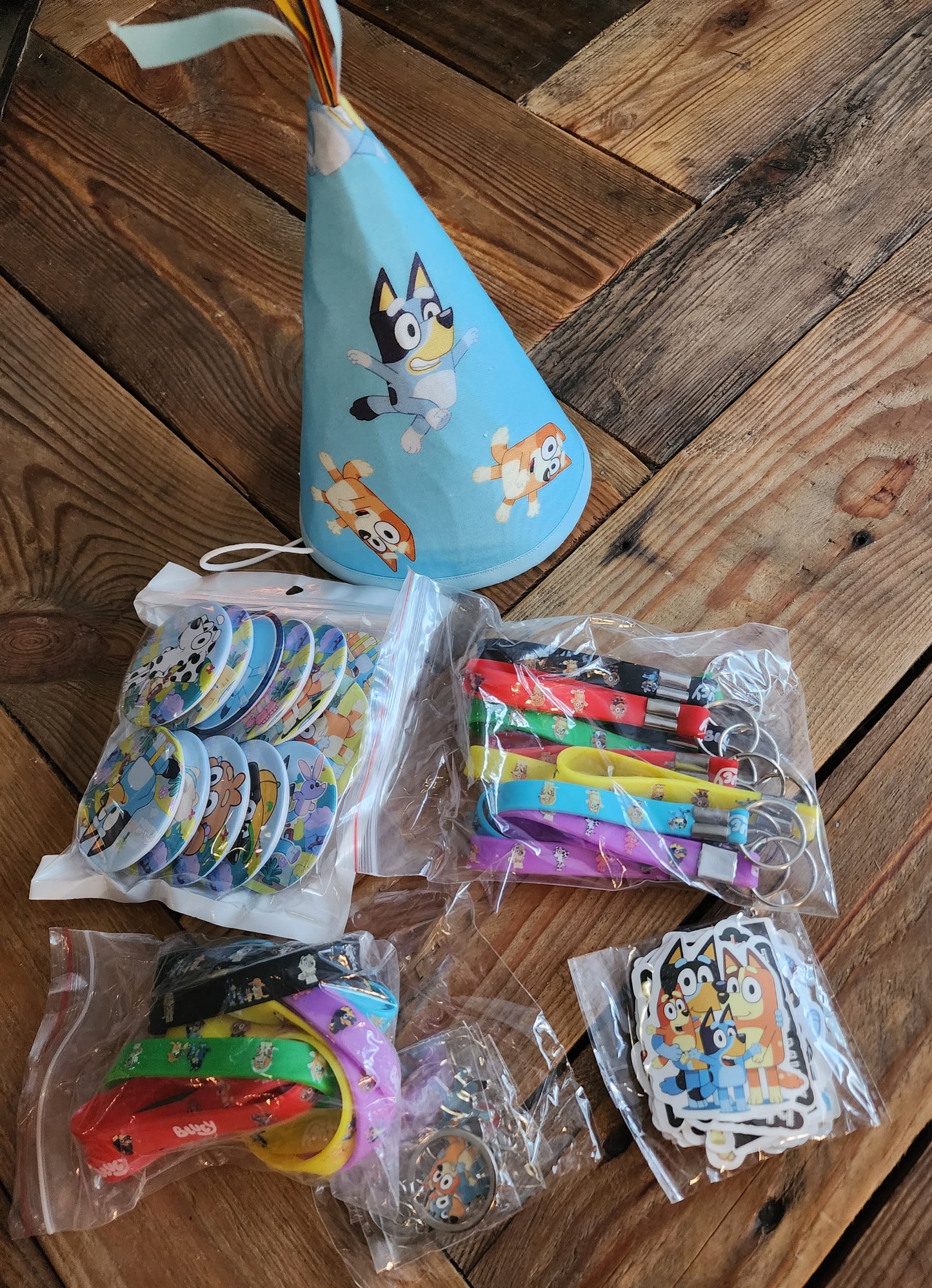 Bluey Birthday Hat and Party Supplies