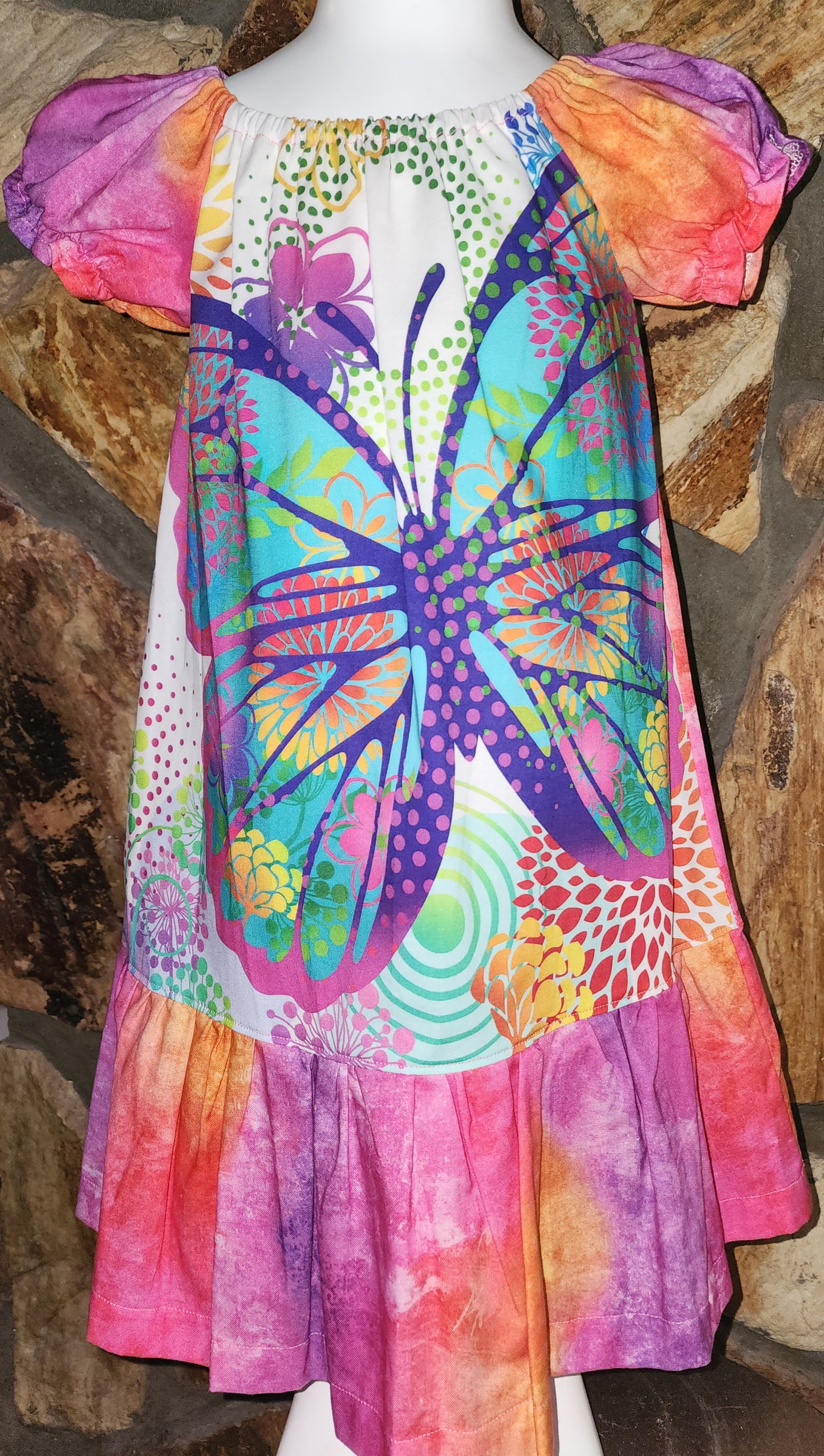 Butterfly Size 3/4 Dress