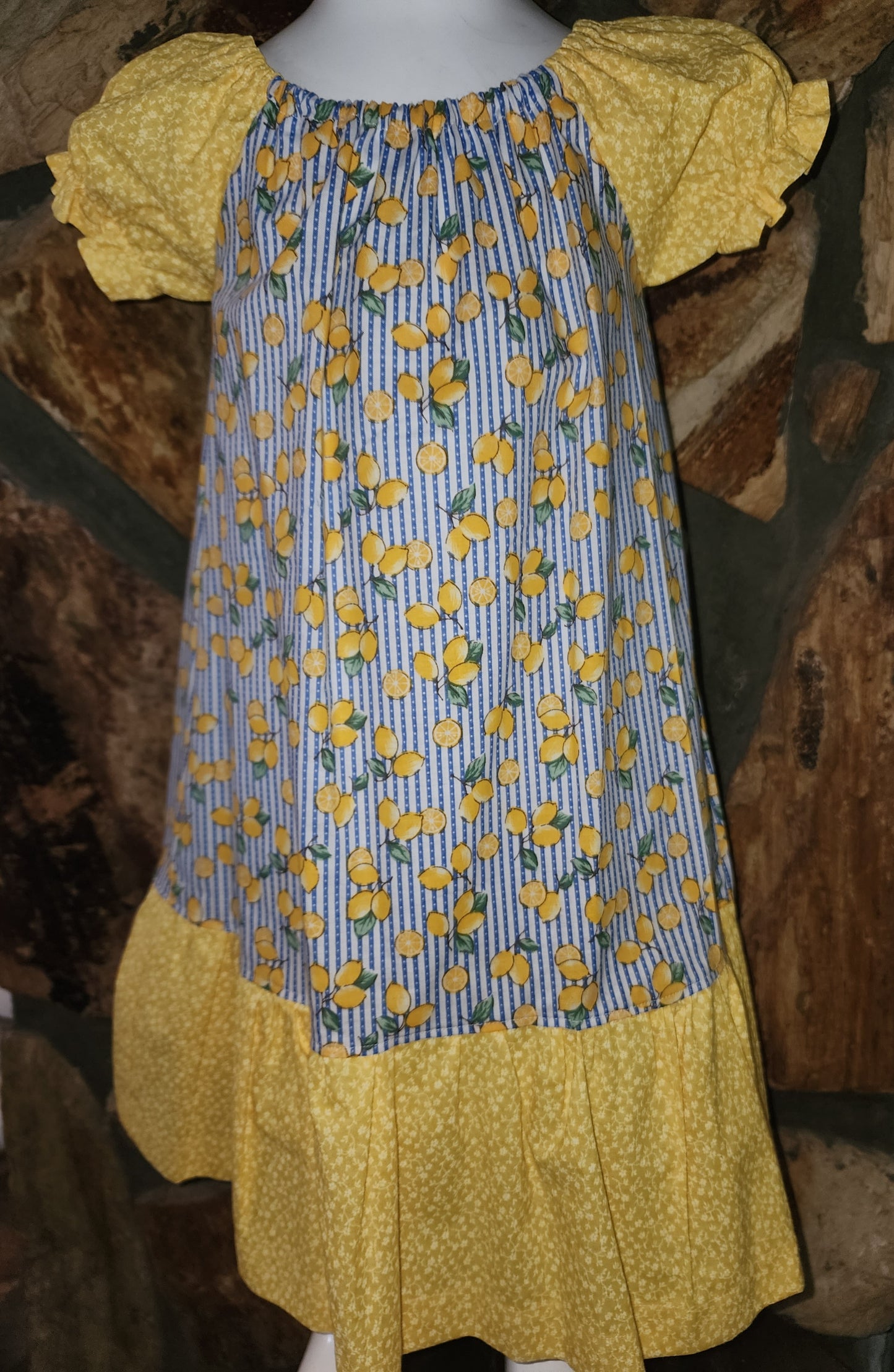 Lemon Size 3/4 Dress