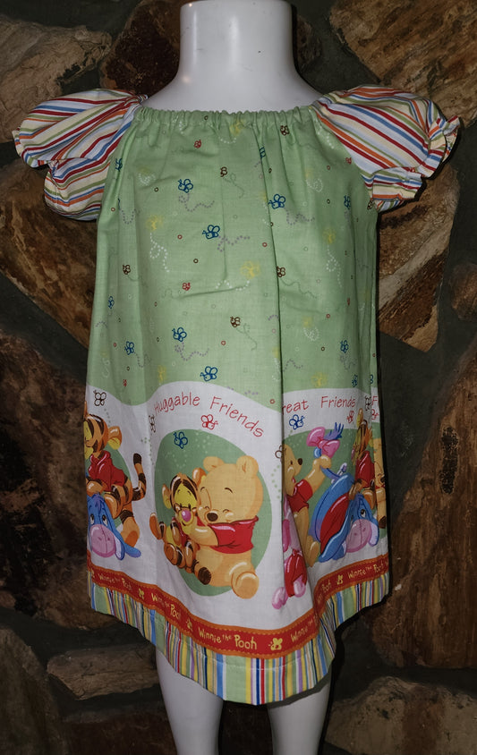 Pooh and Friends Size 12/18m Dress