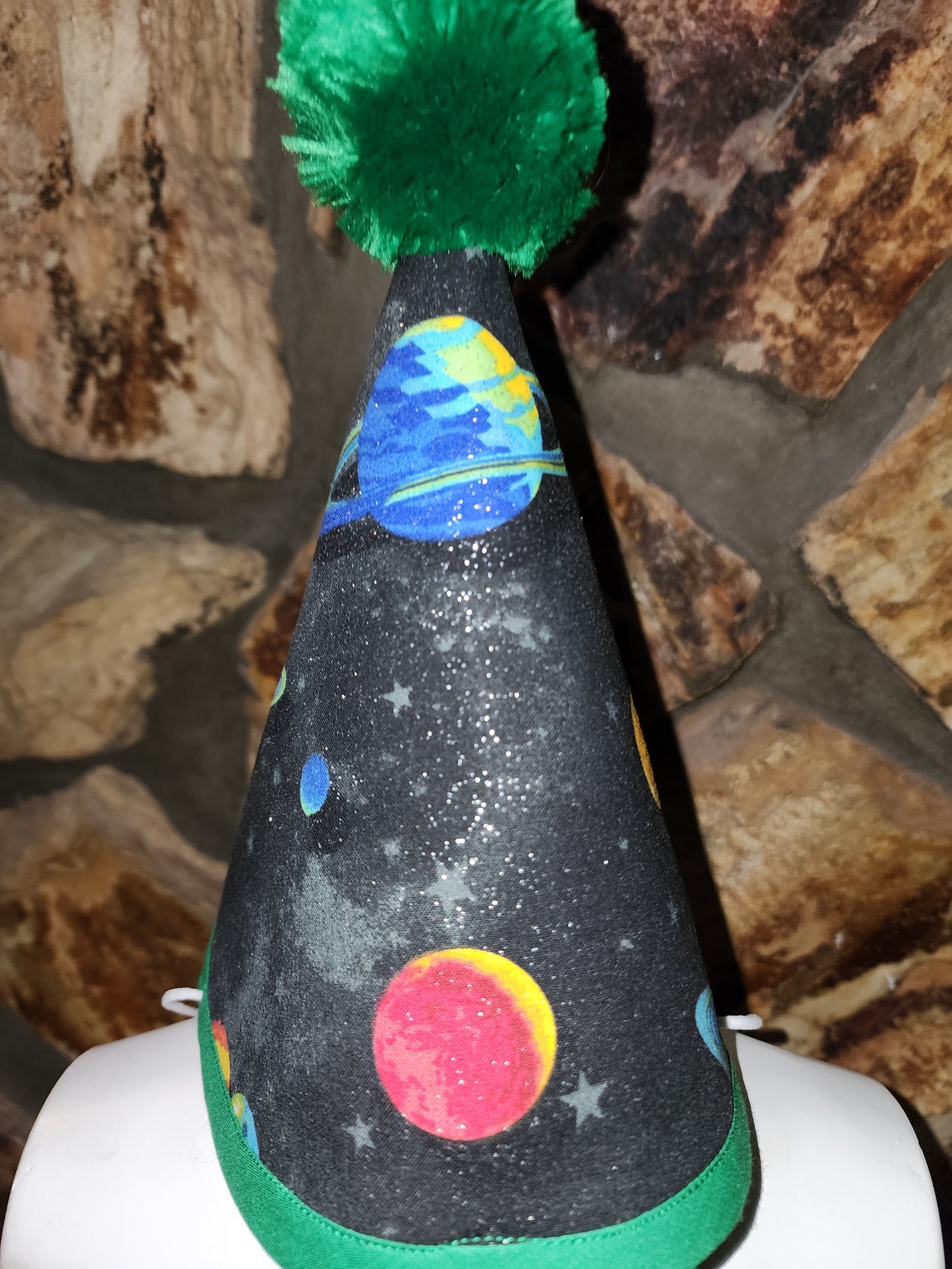 Space Themed Birthday Hat and Paper Banner