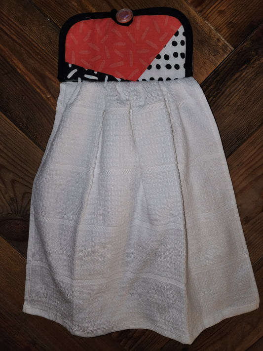 White Kitchen Towel