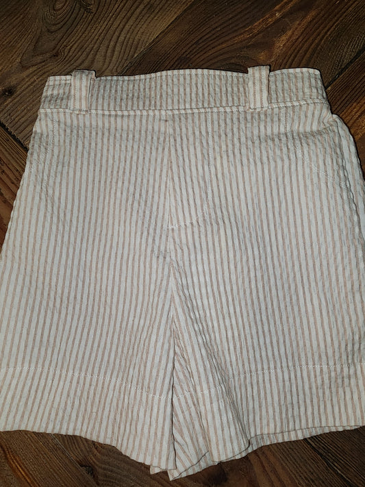 Striped Seersucker Size 2 Shorts