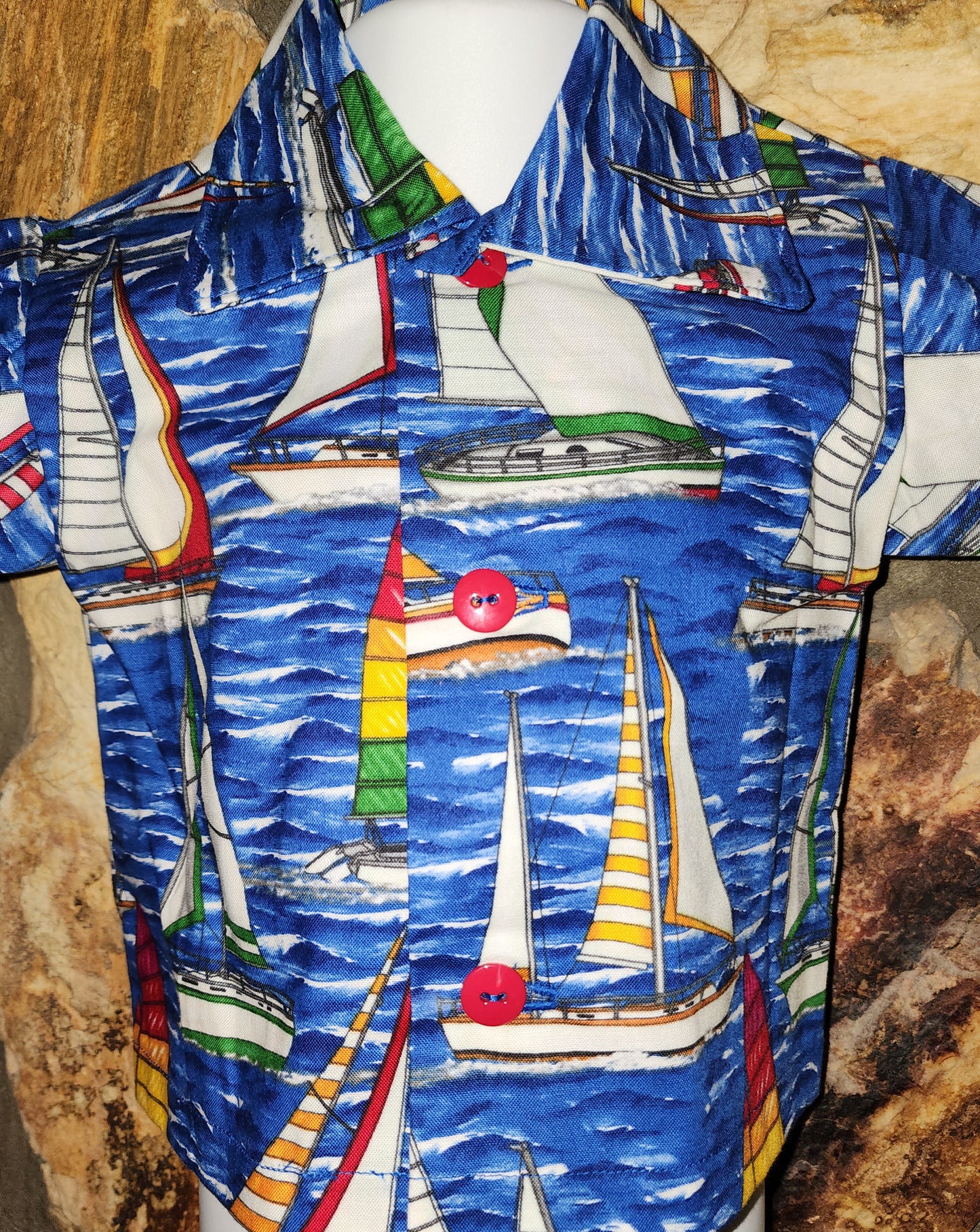 Sailboat shirt Size 6m