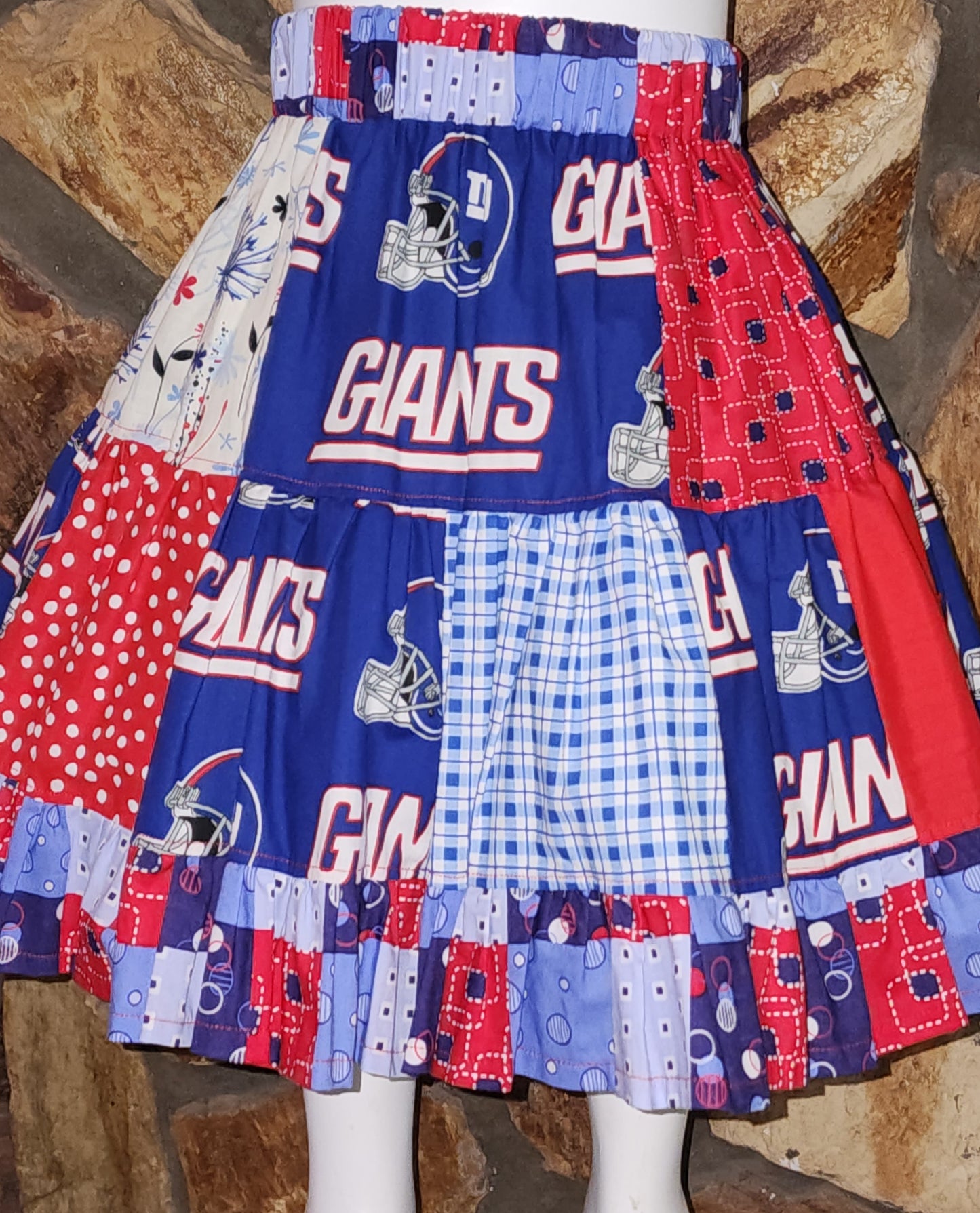 Giants Size 4/5 Patchwork Twirl Skirt