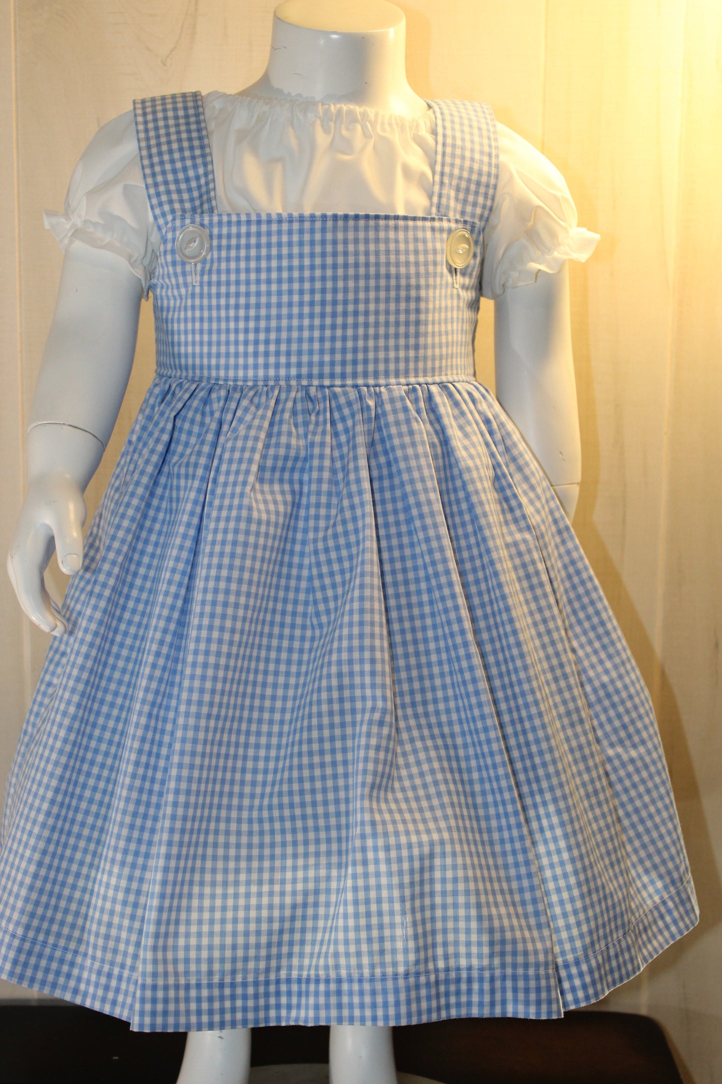 Dorothy Two Piece Dress Set Wizard of OZ Costume size 3