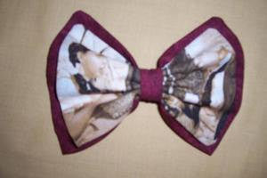 boutique hairbow or ponyo set to match your custom set  hair clip