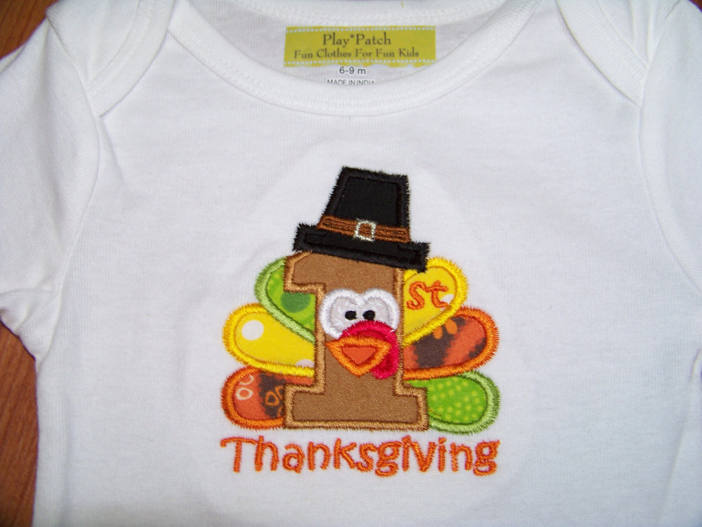 My First Thanksgiving Shirt