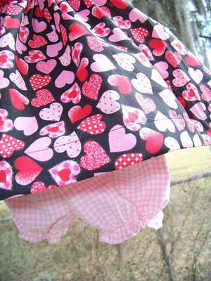 Hearts Galore Three Piece Size 6/12m  Dress Set