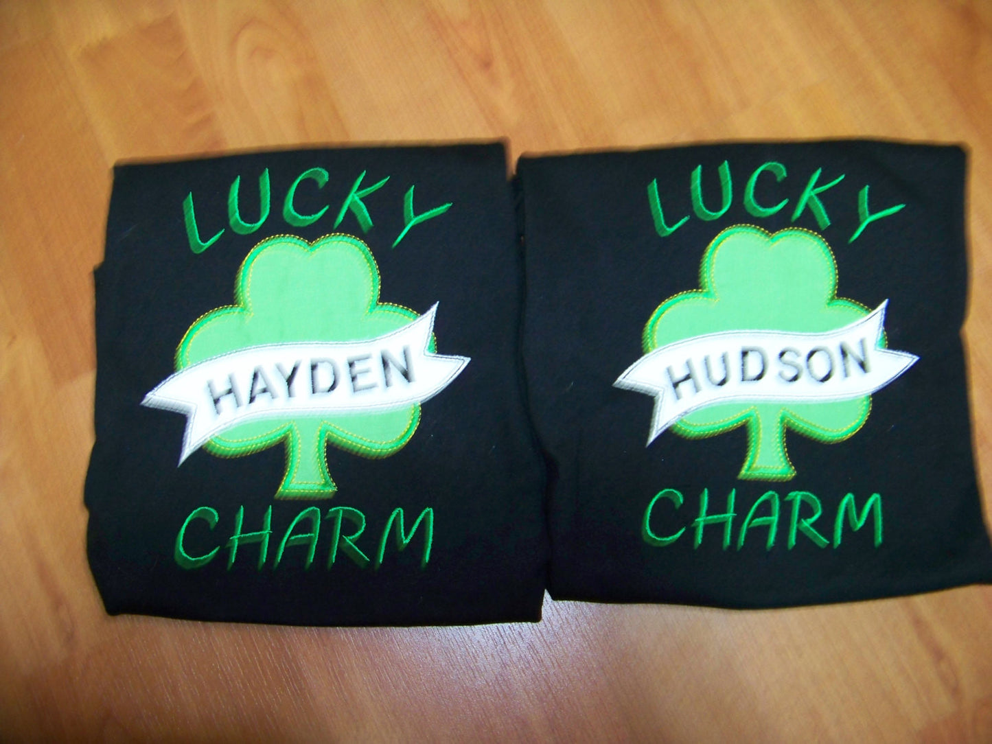 Lucky Charm Irish Clover Inspired Boys Shirt